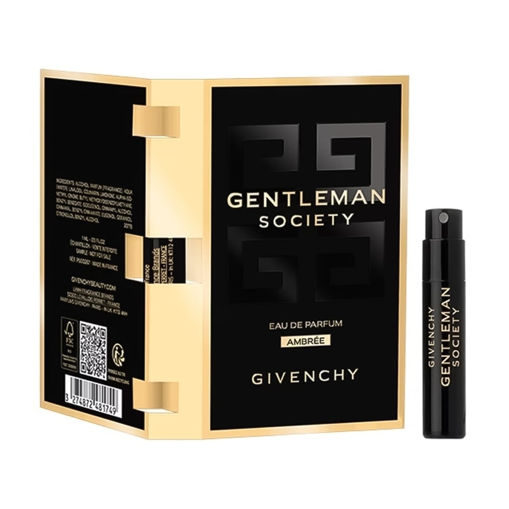 Givenchy Gentleman Society Ambree Парфумована вода чоловіча, 1 мл (пробник)